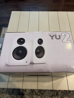 New In Box Kanto YU2 50 W Speakers Red