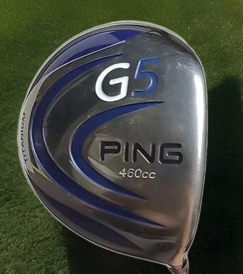 PING G5 460cc 9° RH Driver  Titanium Head Aldila NV 65-S 350 Shaft Ping Grip EUC