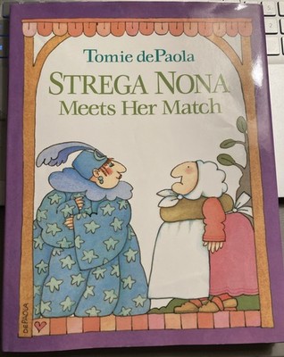 Strega Nona Meets Her Match by Tomie dePaola,HC DJ,1st Impression