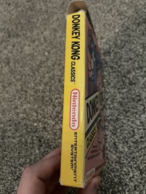 Donkey Kong Classics Nintendo NES CIB W/ Manual