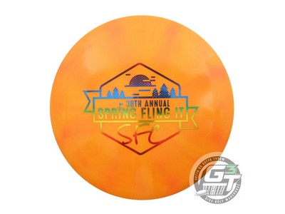 NOS Dynamic Discs Fuzion Raider 173g Orange Rainbow Foil Driver Golf Disc