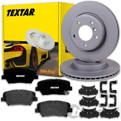 TEXTAR BREMSSCHEIBEN 300mm + BELÄGE VORNE passend für KIA CARENS 4 IV RP