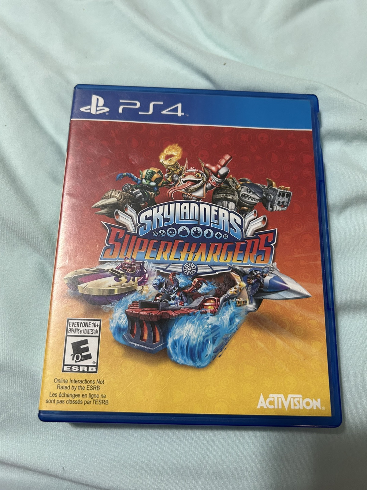 Skylanders Superchargers, Playstation 4, 2015, Tested, Game/Case