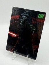 KYLO REN 2025 Star Wars Chrome Galaxy #FTD-1 Green Shimmer Refractor /199
