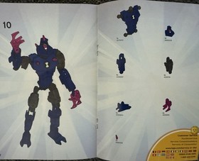 LEGO Ben 10: Alien Force: Chromastone (8411) 100% Complete w Instructions No Box