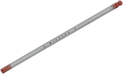 Wiha 28007 System 4 Reversible Drive-Loc Blade Hex And Ball End 3.0Mm