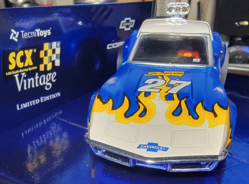 1/32 SCX Vintage Stingray Dragster #27 edición limitada NUEVO Foto 4 de 4
