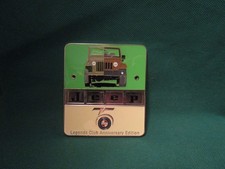 Jeep Legends Club Annirversary Edition Grill Badge Jeep Legends Club Annirversary Edition Grill Badge
