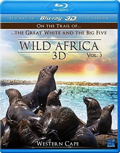 Wild Africa 3D - Part 3 (Blu-ray 3D, 2013) - Africa's Costlines - Excellent