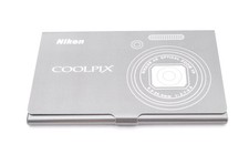Nikon COOLPIX SD Card Case Holder   Stores 3 SD Cards From Japan 0586