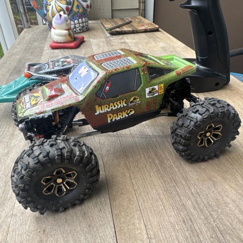 Custom Axial AX24 XC-1 1/24 4WD RTR Brushless Furitek Motor Fully UPGRADED
