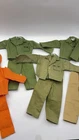 Vintage GI Joe Clothes 8 pc  Lot uniforms /Clothes