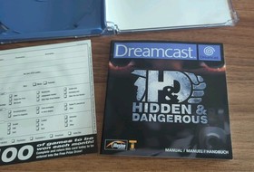 Hidden & Dangerous Sega Dreamcast PAL complete with manual