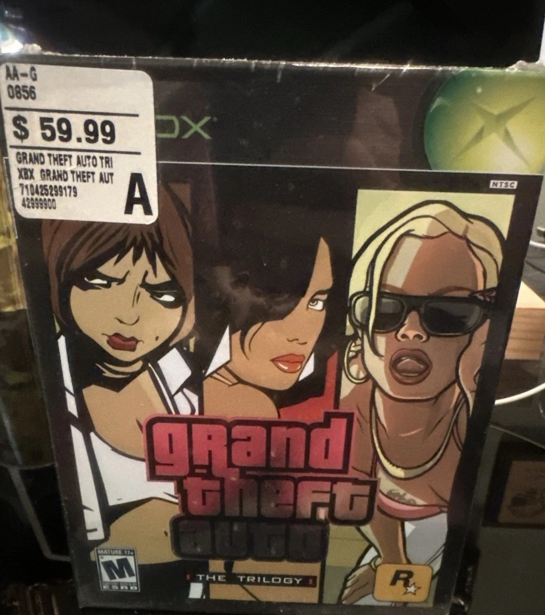 Grand Theft Auto: The Trilogy (Microsoft Xbox, 2005) for sale