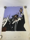 Vintage Art Poster Political Figure Stylized Man in a Suit Waving — photo 1