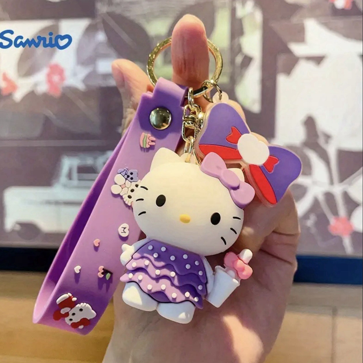 Hello Kitty Cute Keychain Accessories for Bags and Keys
