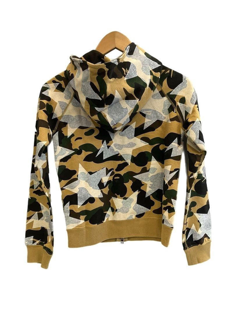 A Bathing Ape BAPE STA Camouflage Full Zip Hoodie XXS Cotton Used From Japan thumbnail 2