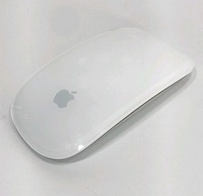 Apple A1296 Wireless Bluetooth Magic Mouse Multi-Touch White Genuine - TESTED