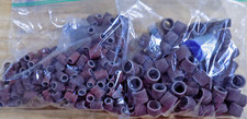 Rotary Dremel Style ROTARY SANDING DRUMS 1/2"  1/4" Diameter OVER 50 of Each