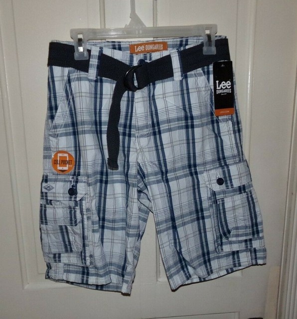 lee dungarees shorts with cell phone pocket