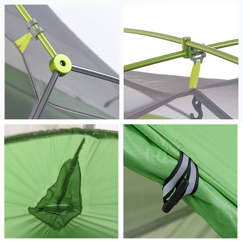 Silicona Tienda Impermeable Transpirable Naturehike Ultralight 2-person Acampada s l1600 - Silicona Tienda Impermeable Transpirable Naturehike Ultralight 2-person Acampada