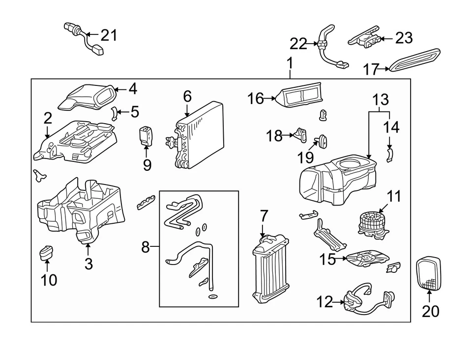 Genuine OEM Cabin Air Filter for Mercedes 2108300818 - Imagem 2 de 2