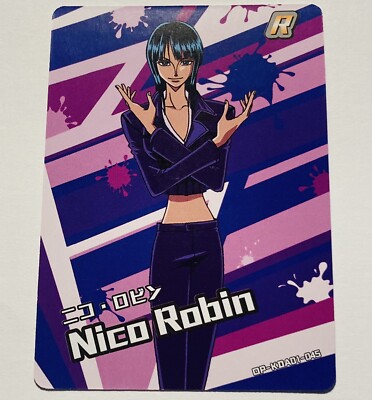 ワンピース ログコレクション SKYPIEA ～ NICO-ROBIN Nico Robin - One Piece Trading Card Skypiea R 045 OP KDAI01 Rare