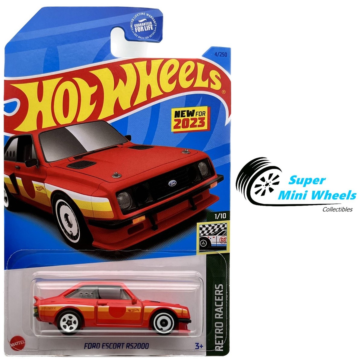 Hot Wheels 2023 #4 - Ford Escort RS2000 | eBay