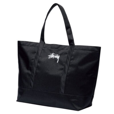Stussy BLK PINE WORKSHOP トートバッグ 黒 Stussy BLK PINE WORKSHOP トートバッグ 黒 楽天市場