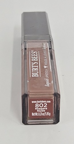 BURT'S BEES LIQUID LIPSTICK #802 NIAGRA NUDE - Picture 2 of 3