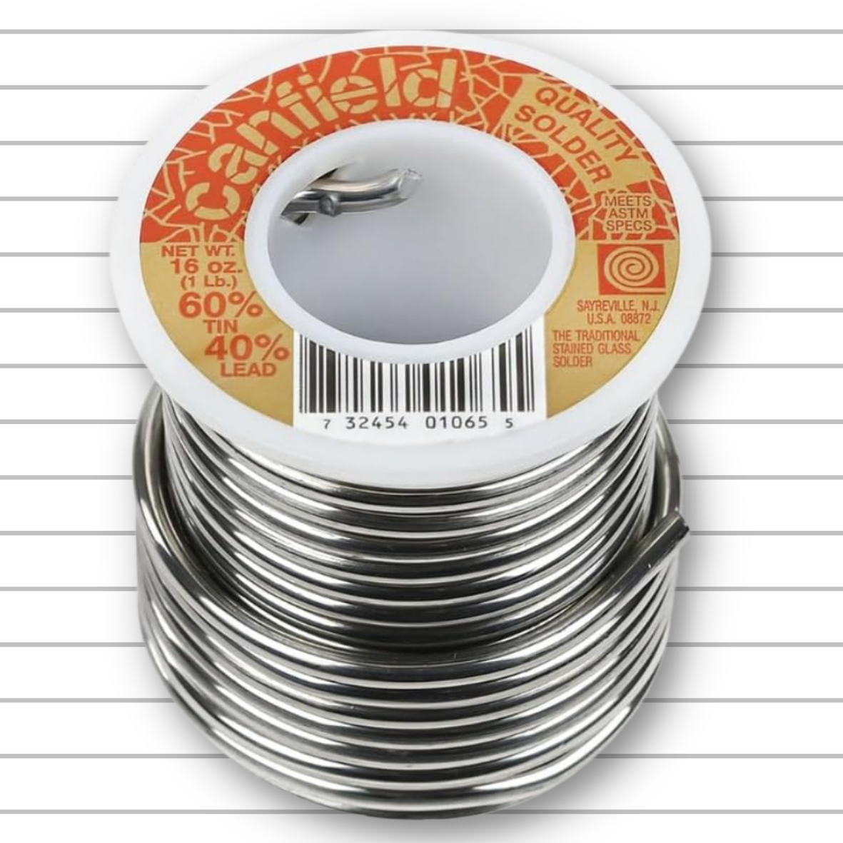 Canfield 60/40 solder for stained glass eBay