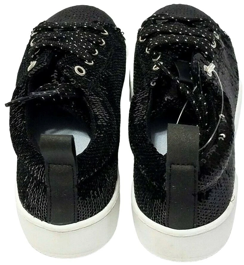 Kid Express Girls Mikayla Black Metallic 30 Lace Shoes (US 12.5 M Little Kid)NiB - Image 3 of 4