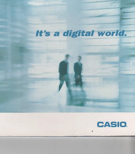 ITHistory (1990s) IBM PC Software: CASIO It's A Digital World (CeBIT Germany)
