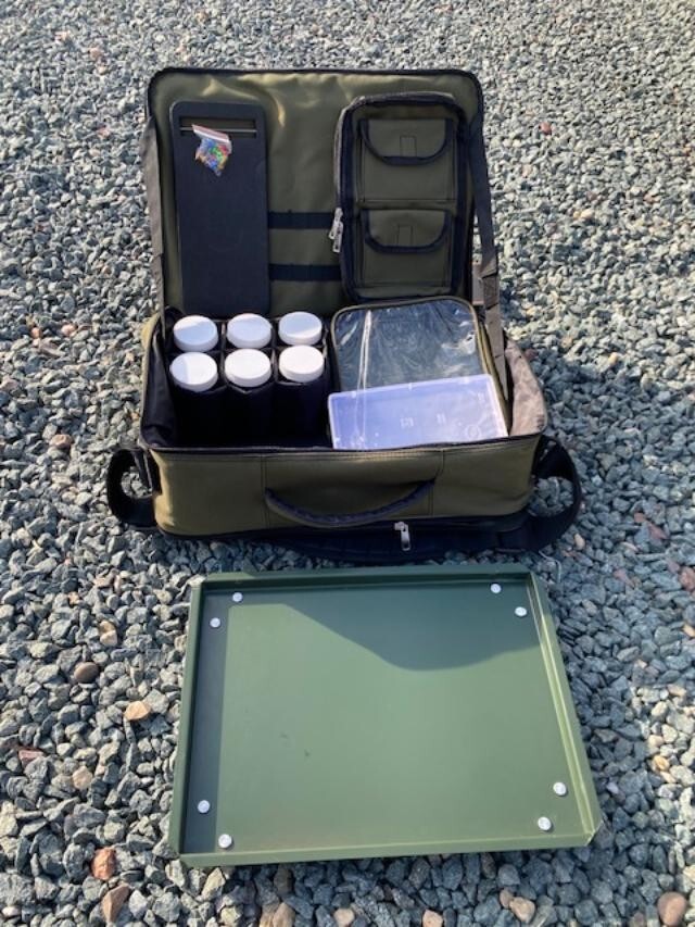 Carp Fishing Tackle Bivvy Table Box System Carryall Bag Rig Station 5888 | UK