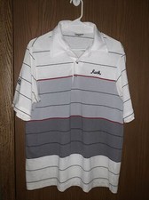 vtg 70s 80s KING LOUIE "Rich  SHIRT Polo Embroidered Name XL Made In USA Bowling