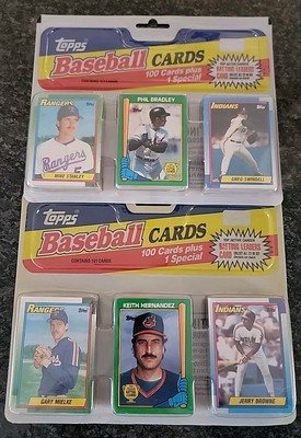 Keith Hernandez Batting Leaders Card 1990 TOPPS Kmart Sealed Blister 