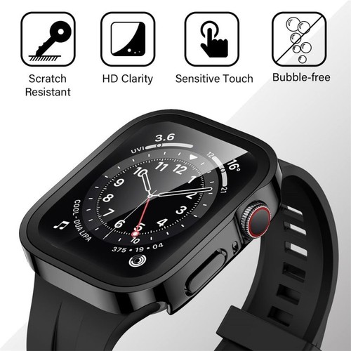 Screen Protector 40/41/45/49mm Cover For Apple Watch Ultra Series 8 7 6 SE Case - Picture 11 of 21