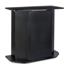 FISH TANK STAND Wood 20-30 Gallon Aquarium Stand, Black