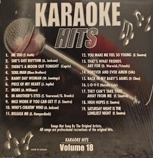 18 VOL KARAOKE HITS  KARAOKE CDG