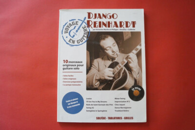 Django Reinhardt - Voyage en Guitar (mit CD) . Songbook Notenbuch. Guitar
