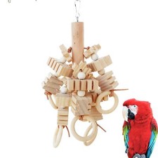 Bird Toys Parrot Cage Bite Toys for Parrotlets Small Medium Large Birds