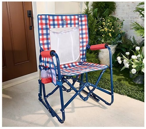 GCI Outdoor Pack Away Portable Rocking Chair Patriotic