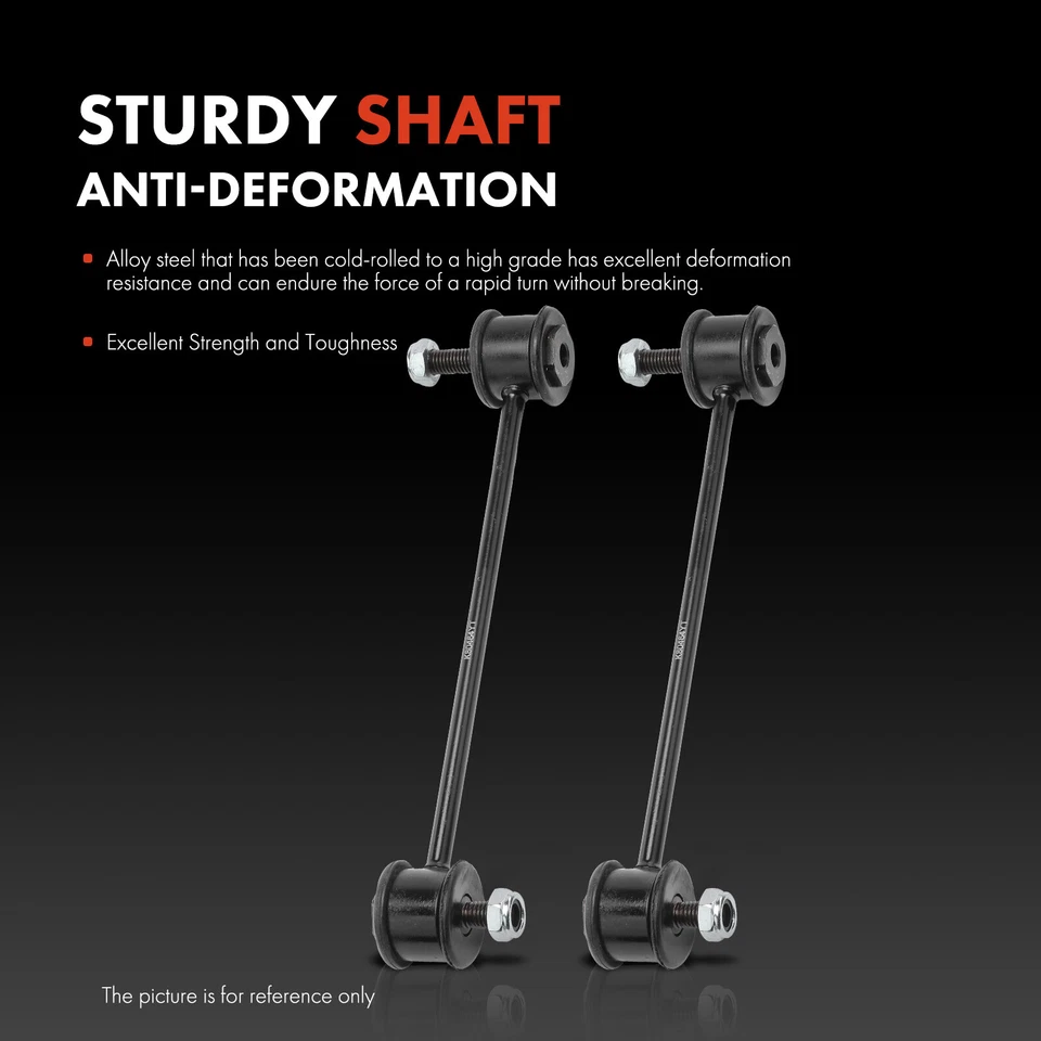 2pcs Rear Stabilizer Bar Link for Mercedes-Benz	300SD 300SE 400SEL 500SEC 600SEC - Image 3 of 4