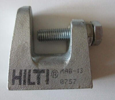 1Stk. Hilti Trägerklammer MAB-13  Spannbereich bis 25mm Typ; 0757 TK12 45 Neu