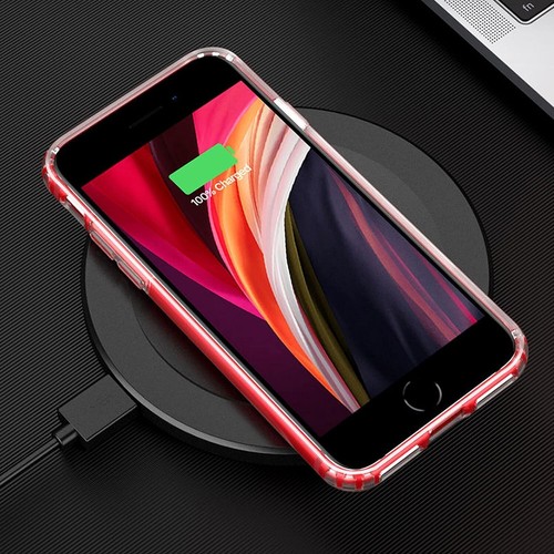 Case For Apple iPhones SE 2022 , SE 2020 , 7,8 Shockproof Silicone Magsafe Case - Picture 25 of 42