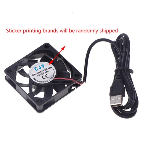 1PC 60mm USB Fan 5V Brushless Cooling Fans For PC Computer Case Cool-mx - Photo 13/14