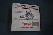 2001 Grasshopper Snow Thrower Blower 412 5 Operators Service Manual & Parts List