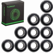   Qty.10 6205-2RSC3 25X52X15MM Double Rubber Seal Bearings TURNUP 6205RSC3