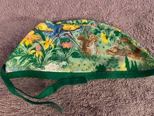 Easter / Spring Print Surgical Scrub Cap Hat Mens/Women