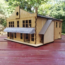 O Scale General Store - Model railroad train kit building